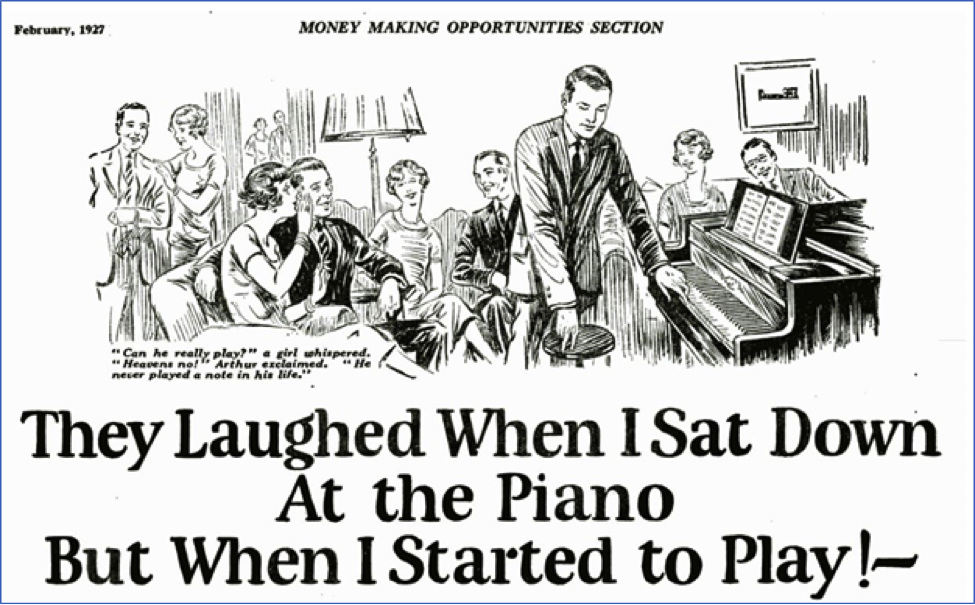 They Laughed When I Sat Down At The Piano...